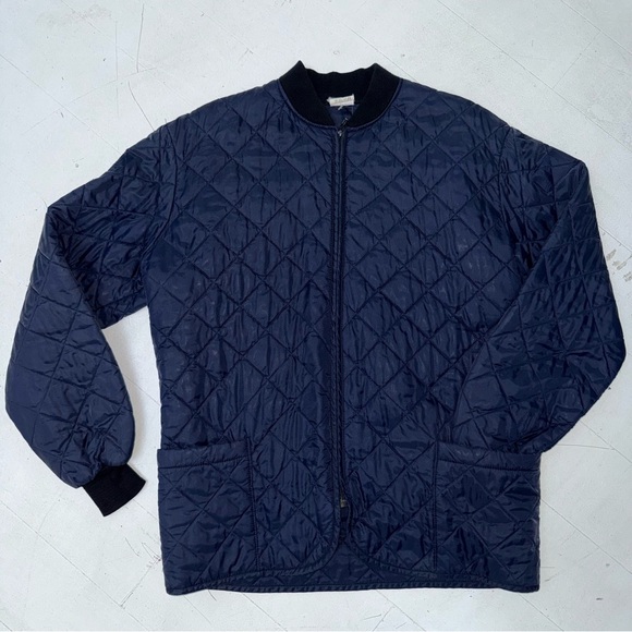 unicorp Other - Vintage Men's Navy Quilted Jacket Retro 80s Or 90s Great Fit Made In Canada